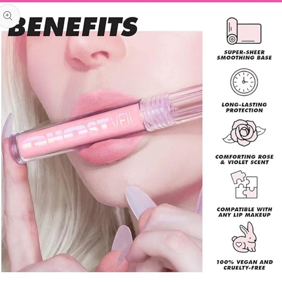 Lime Crime Ghost Veil Lipstick bundle of 2 - Picture 2 of 2